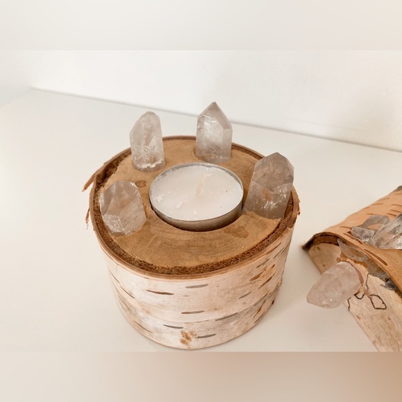 Handmade Crystal Candle Holders - Picture 4 of 6